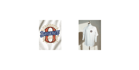 お持ち込みのTシャツに刺繡!