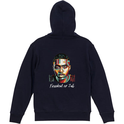 Freedom or Jail Full Zip Hoodie