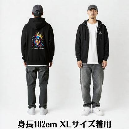 It Was All a Dream Full Zip Hoodie
