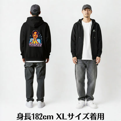 BROKEN CLOCKS Full Zip Hoodie