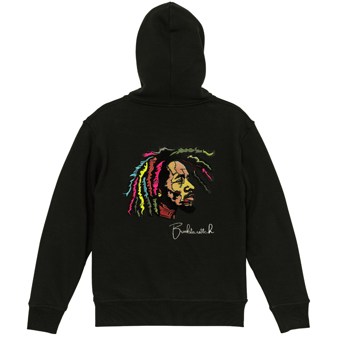 Rasta Icon Full Zip Hoodie