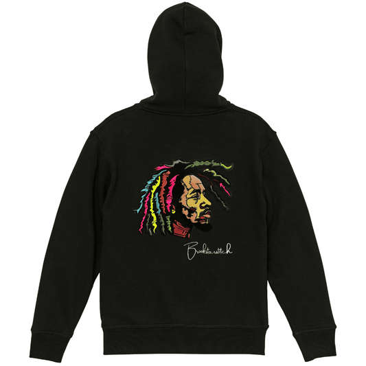 Rasta Icon Full Zip Hoodie