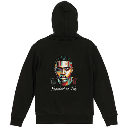 Freedom or Jail Full Zip Hoodie
