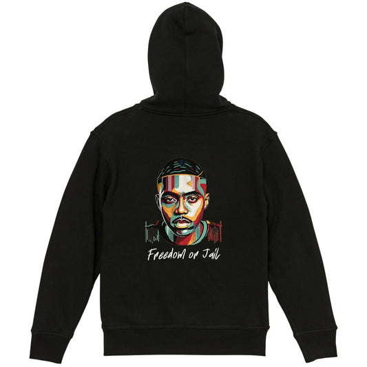 Freedom or Jail Full Zip Hoodie