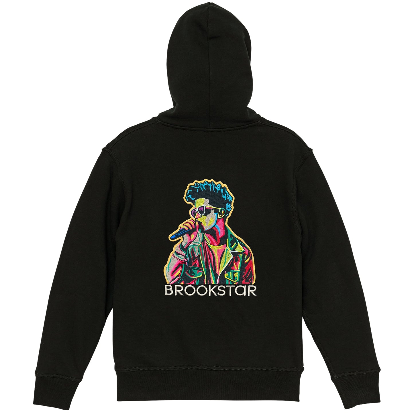 Neon Flow Full Zip Hoodie