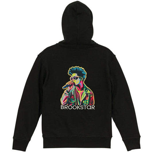 Neon Flow Full Zip Hoodie