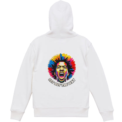 GET OUT THE WAY Full Zip Hoodie