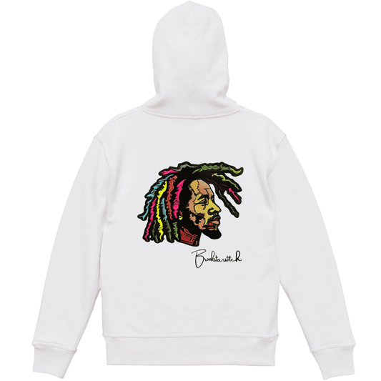 Rasta Icon Full Zip Hoodie