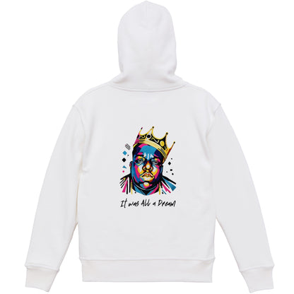 It Was All a Dream Full Zip Hoodie