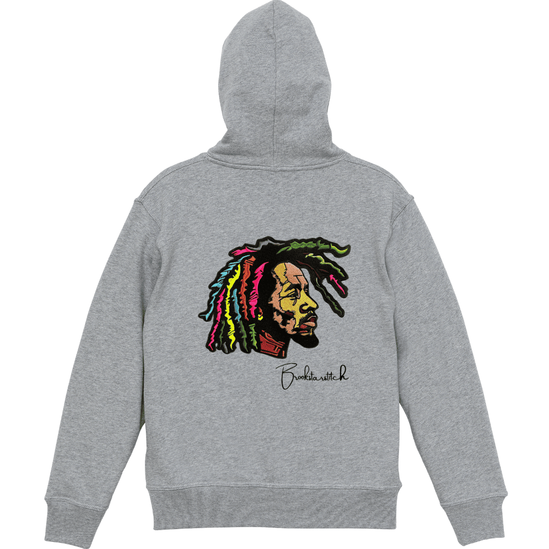 Rasta Icon Full Zip Hoodie