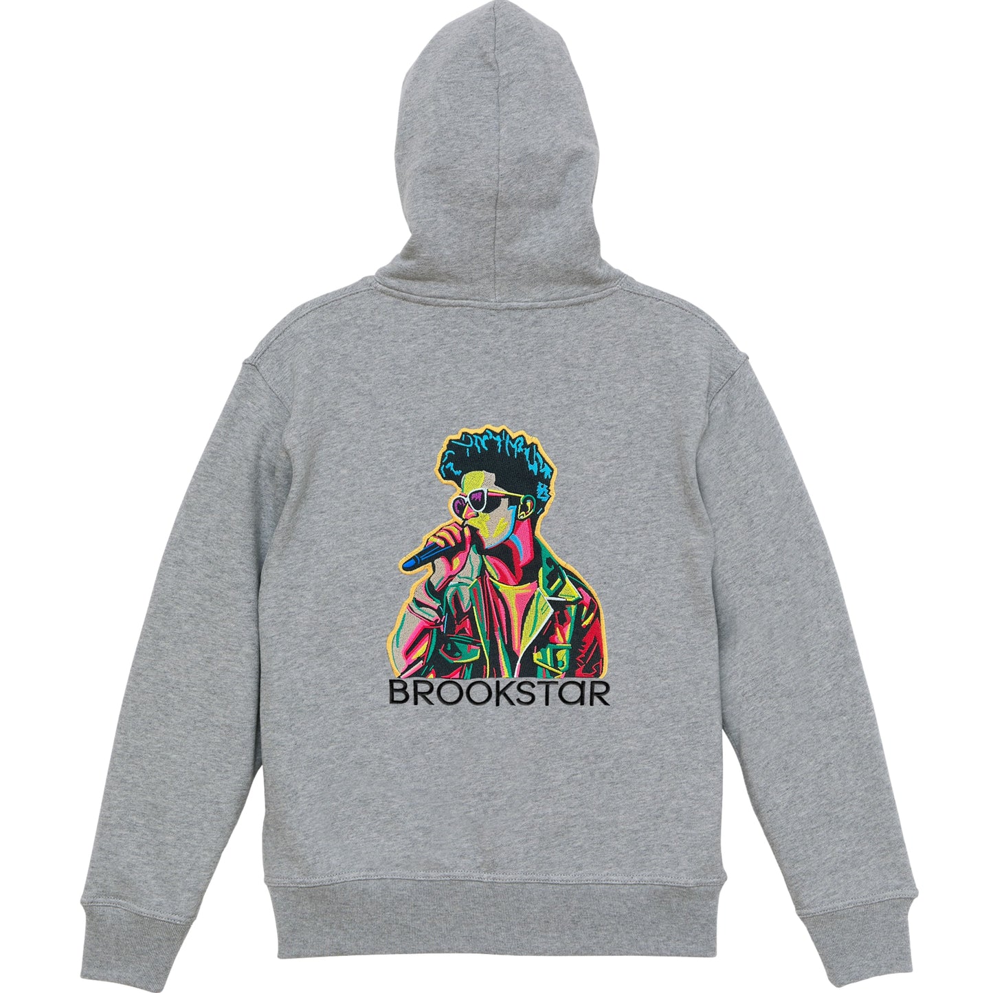 Neon Flow Full Zip Hoodie