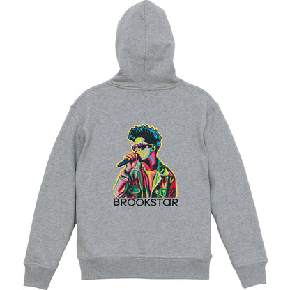 Neon Flow Full Zip Hoodie