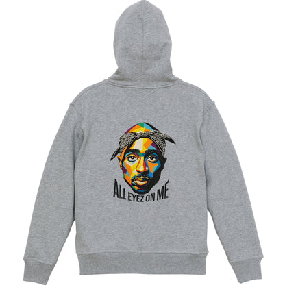 ALL EYEZ ON ME Full Zip Hoodie
