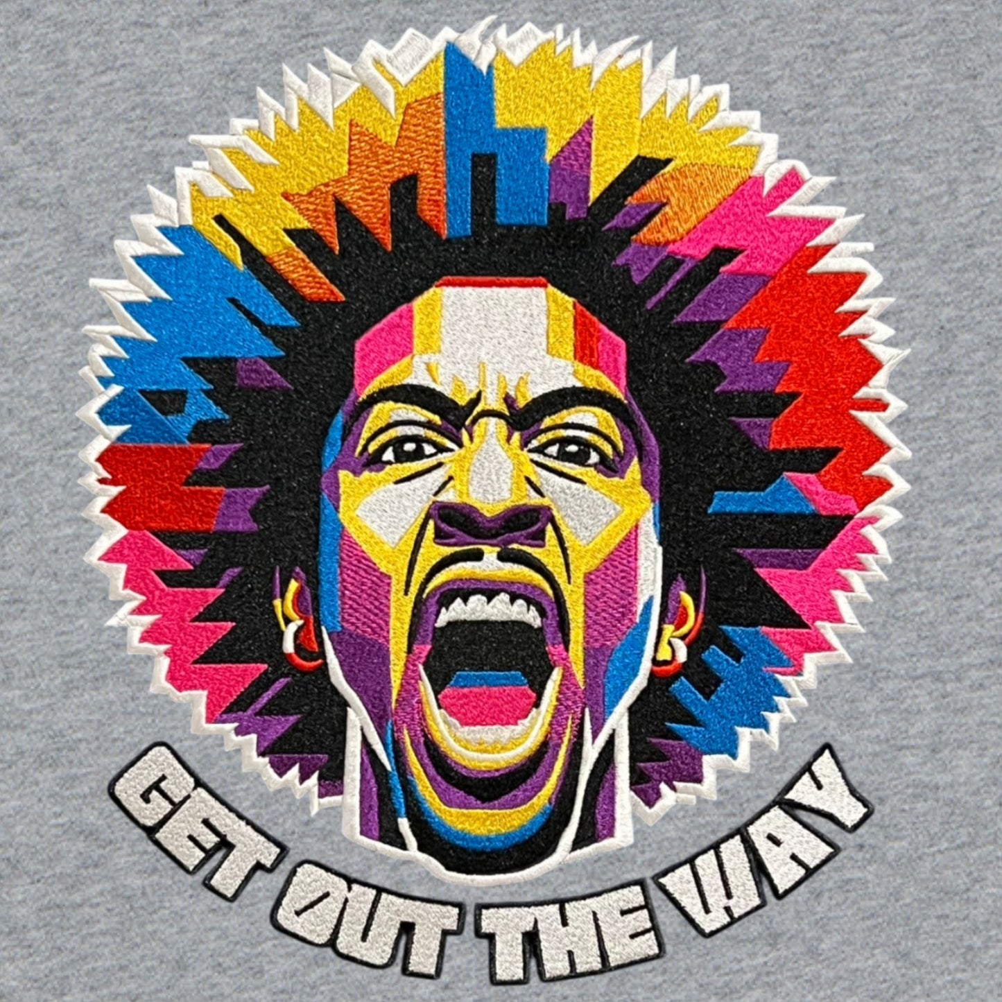 GET OUT THE WAY Full Zip Hoodie