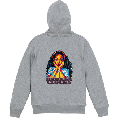 BROKEN CLOCKS Full Zip Hoodie