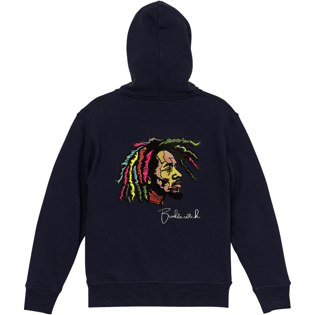 Rasta Icon Full Zip Hoodie