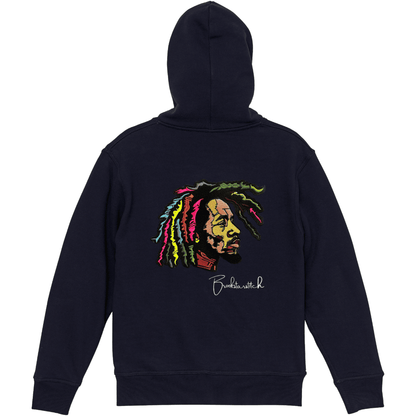 Rasta Icon Full Zip Hoodie