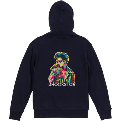 Neon Flow Full Zip Hoodie