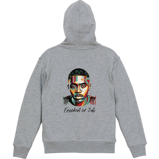 Freedom or Jail Full Zip Hoodie