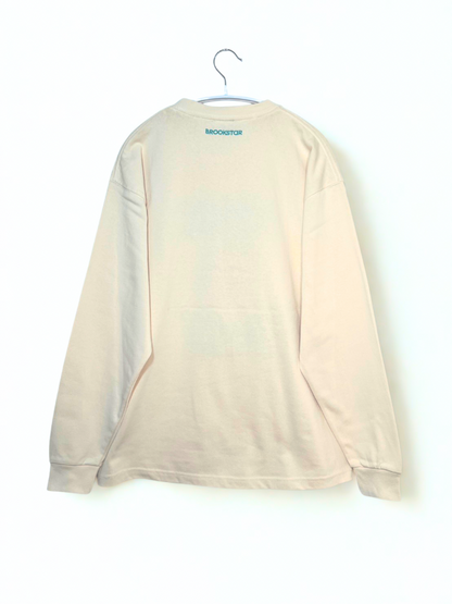 1点のみ【NEXT LIFETIME】刺繍 ヘビーウェイトロングスリーブTシャツ（Mサイズ）
