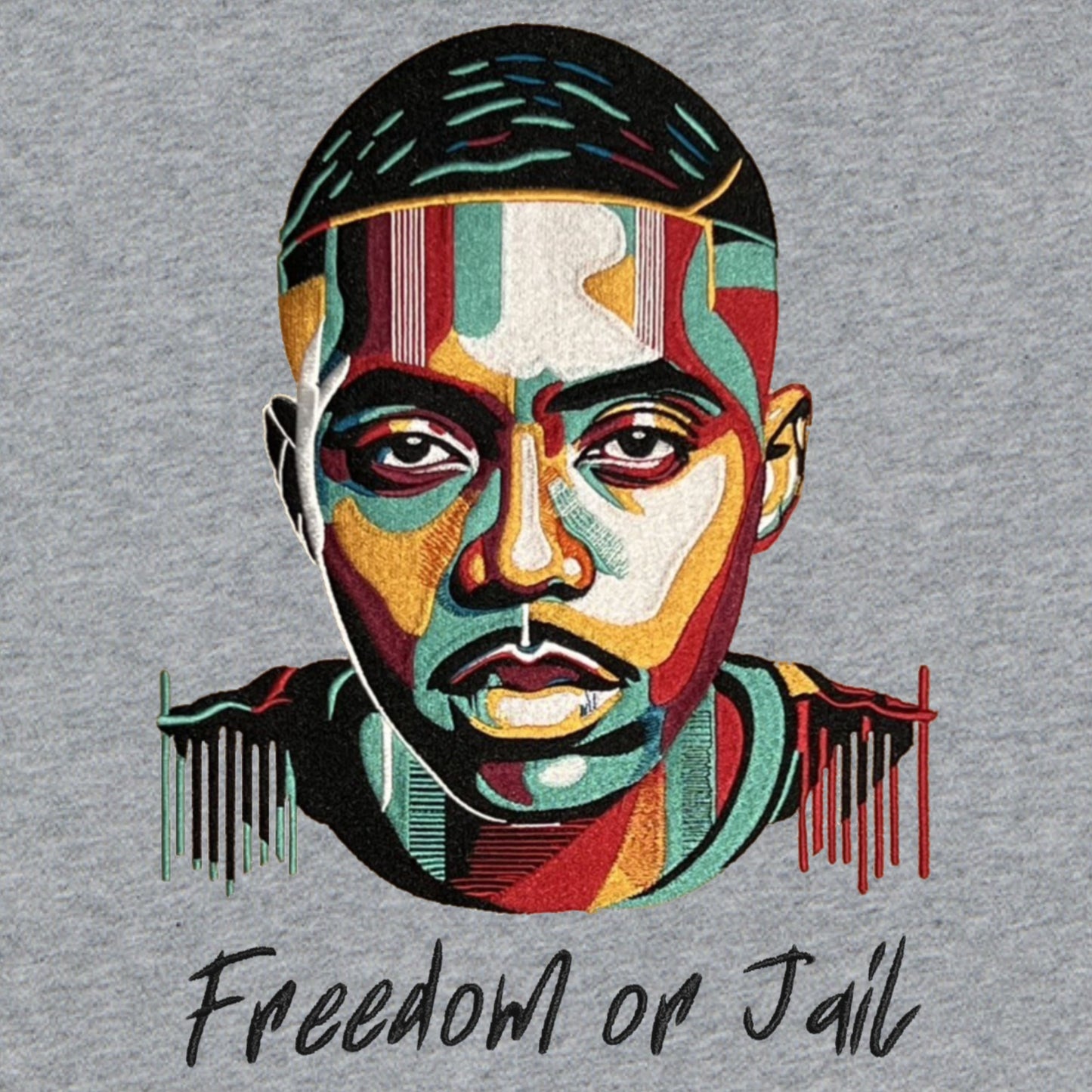 Freedom or Jail Full Zip Hoodie