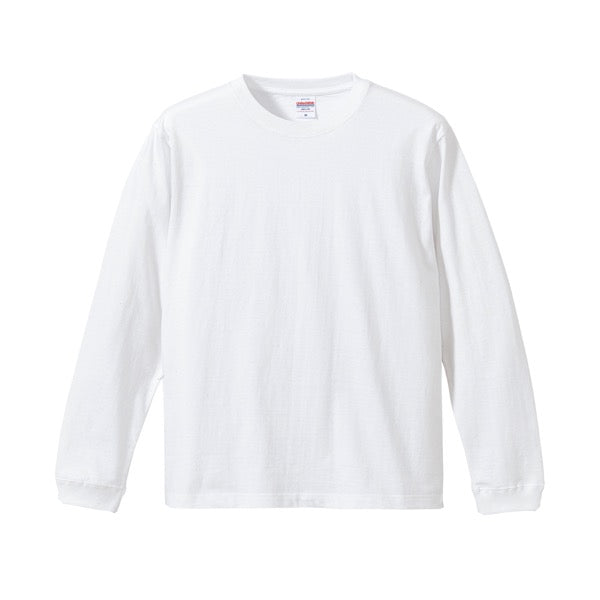 5.6オンス ロングスリーブ Tシャツ（1.6インチリブ）（代表色）
